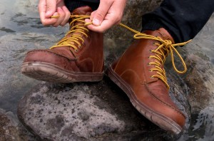 Lems Boulder Boot Bőr Férfi Barefoot Réz FWM-22907