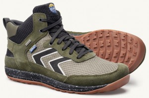 Lems Primal Pursuit Mid Vízálló Férfi Sportcipő - Mid Olivazöld Bézs WPE-06227