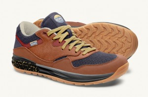 Lems Trailhead Férfi Túracipő Barna Sárga NRB-34424